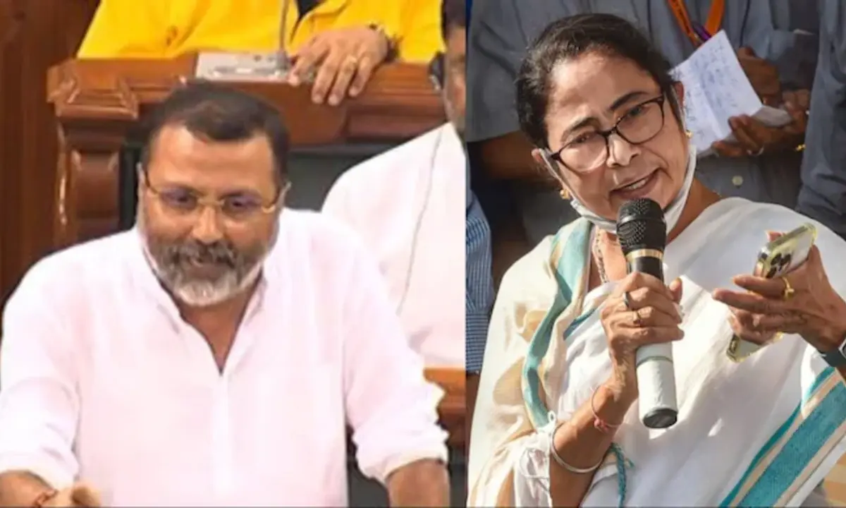 BJP MP Wants Five Districts of Bengal to be included in Union Territory, West Bengal, Nishikant Dubey, BJP MP, union territory, included, Hindu, 5 districts