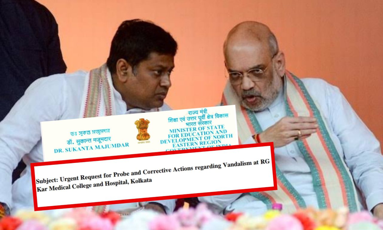 Sukanta Majumdar, Amit Shah, letter, R G Kar, vandalism, take action, letter,