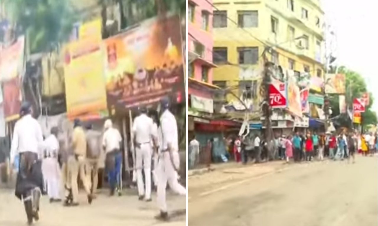 police, protesters, Nabanna, protest, detained, R G Kar Case