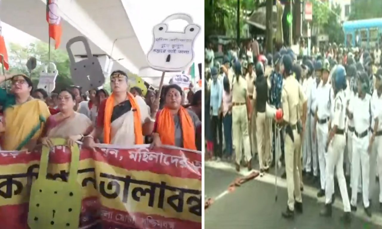BJP Rally to Women Commission