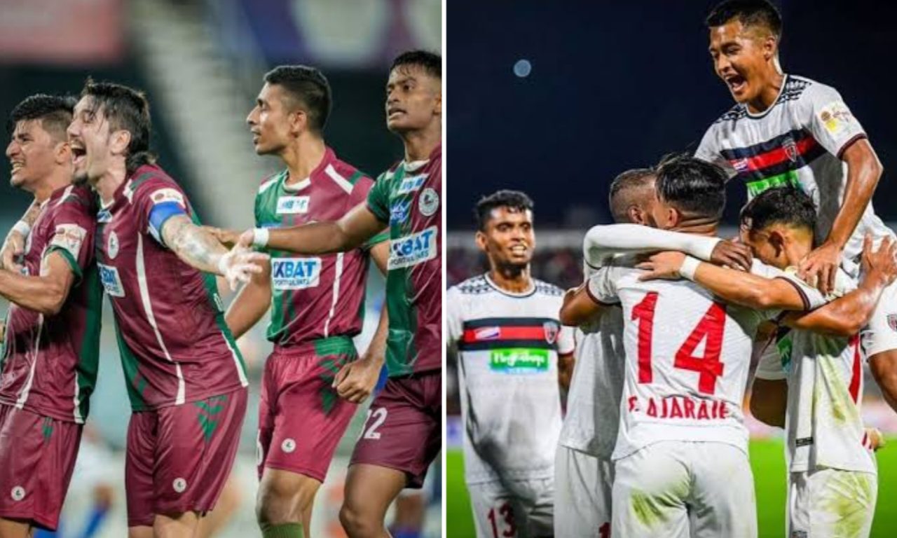 Mohun Bagan, North East United, match, tie breaker, lost, win, Yuva Bharati,