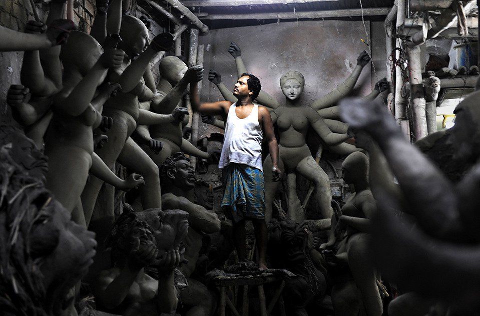Restrictions, photography, mahalaya, kumartuli, কুমোরটুলি, ফটোগ্রাফার