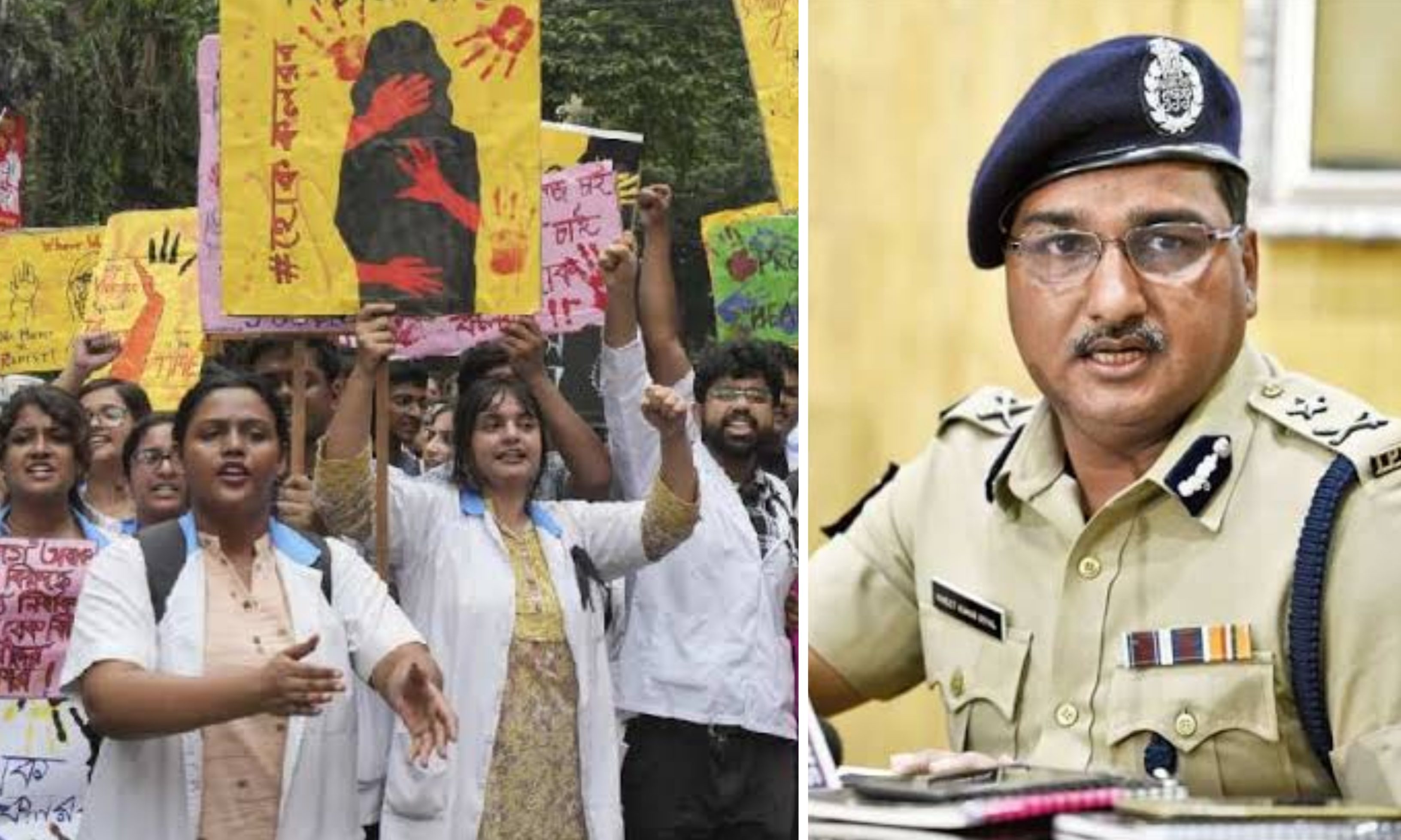 Lalbazar Abhiyan, junior doctors, Police Commissioner, Vineet Goyal, resign, R G Kar Case