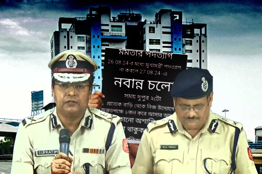 Nabanna Abhiyan, State Police, permission, Students, not allowed, R G Kar Case, protest