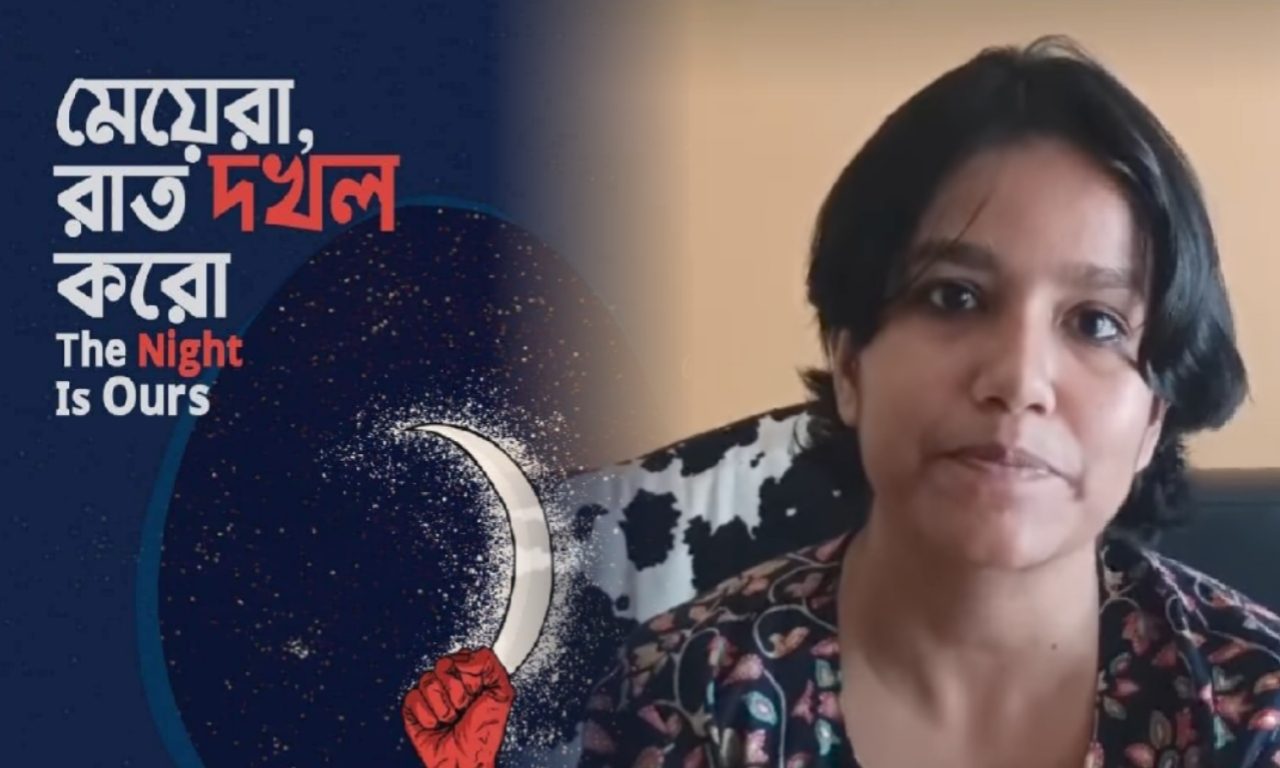 Rimjhim Sinha, Women protest, R G Kar Case, first initiative