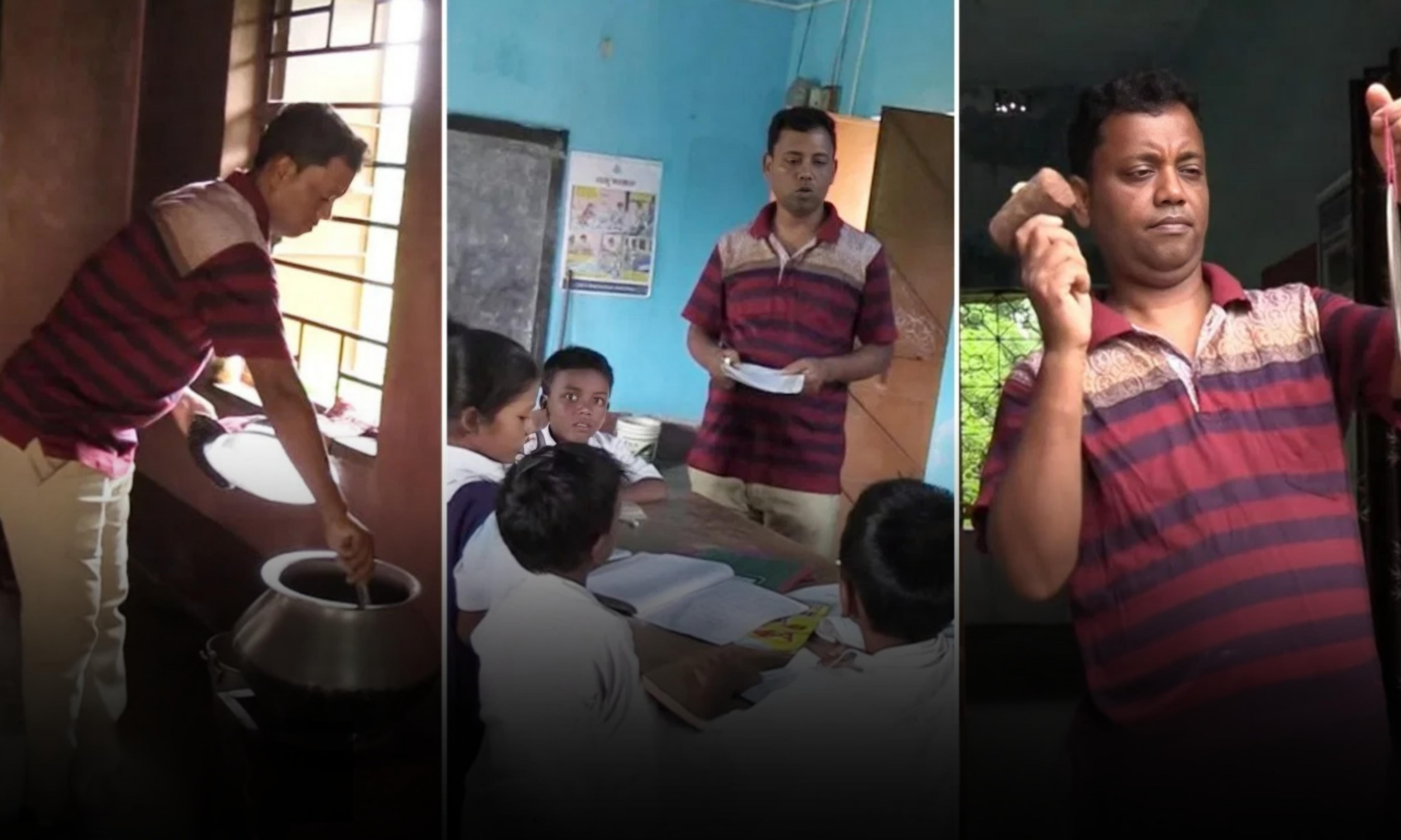 School Has Only One Teacher, school, responsibility, no teachers, poor infrastructure, complained