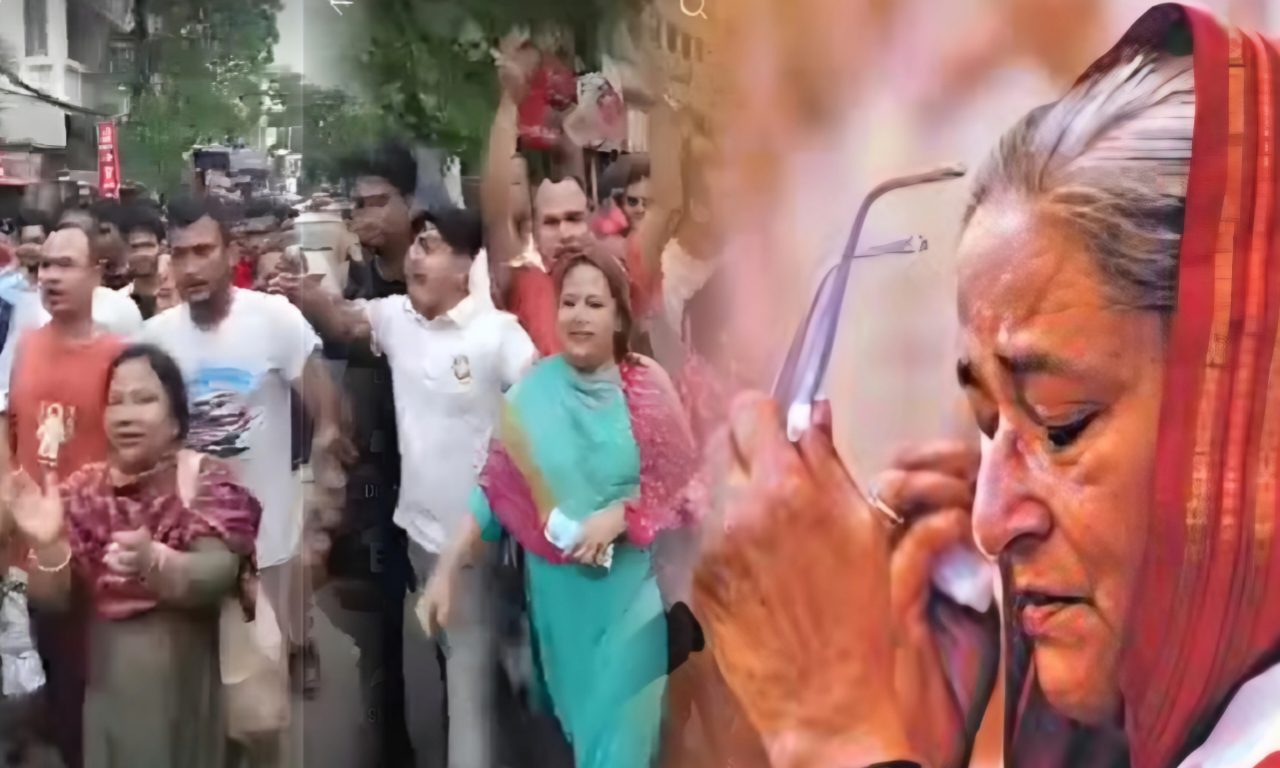 Victory Procession in Kolkata