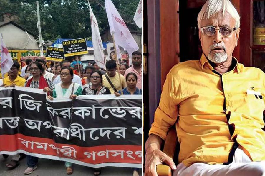 Dulal Banerjee, protest rally, R G Kar Case, CPM Leader, convicted, murder case