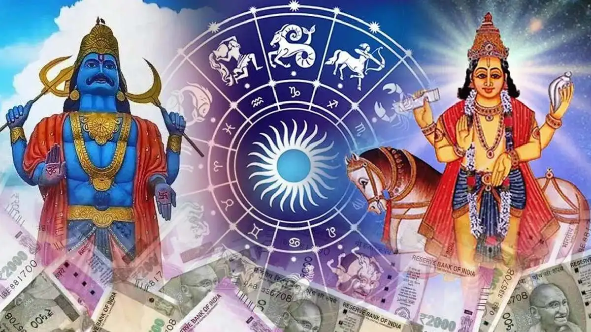 Shani Dev, Mercury, zodiac signs, conjunction, benefits, astrology