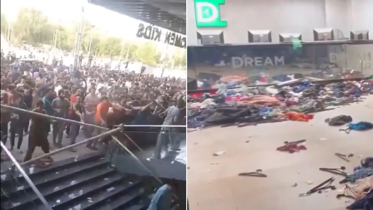 Shopping Mall Looted in Karachi