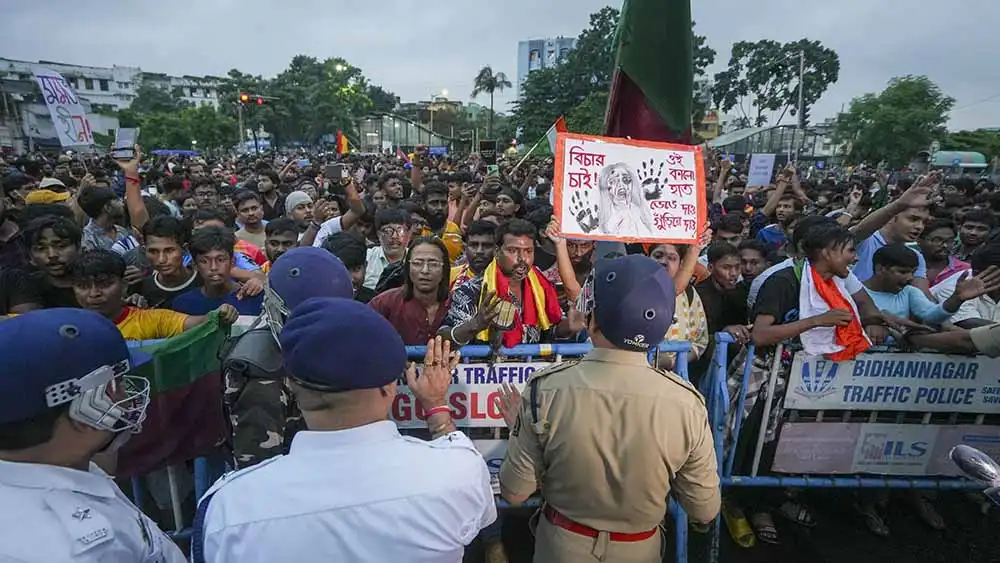 Kolkata Police, procession, protest rally, without permission, take action, R G Kae Case,