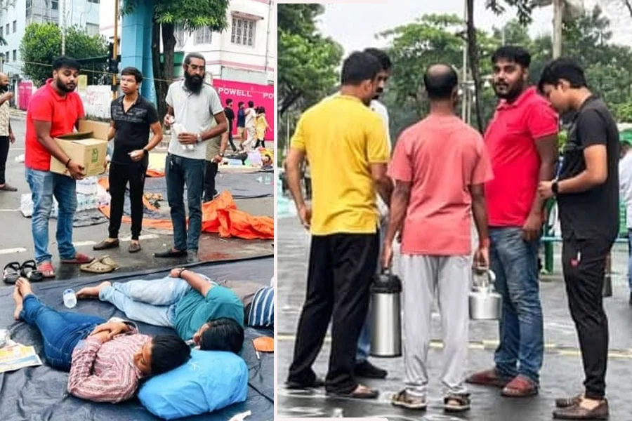 Kunal Ghosh, junior doctors, protest, dharna, BJP Leader, slammed, photo, social media