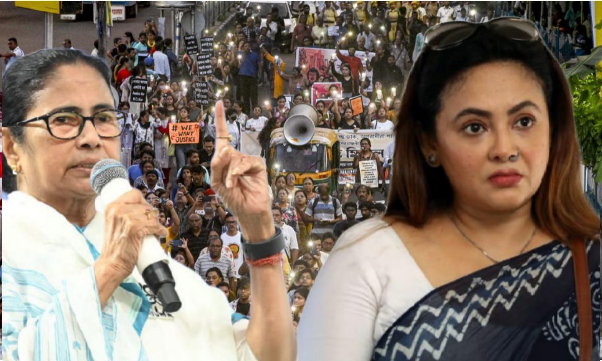 মমতা ব্যানার্জি, তৃণমূল কংগ্রেস, আর জি কর, প্রতিবাদ, শ্রীলেখা মিত্র, Mamata Banerjee, West Bengal, RG Kar issue, protest