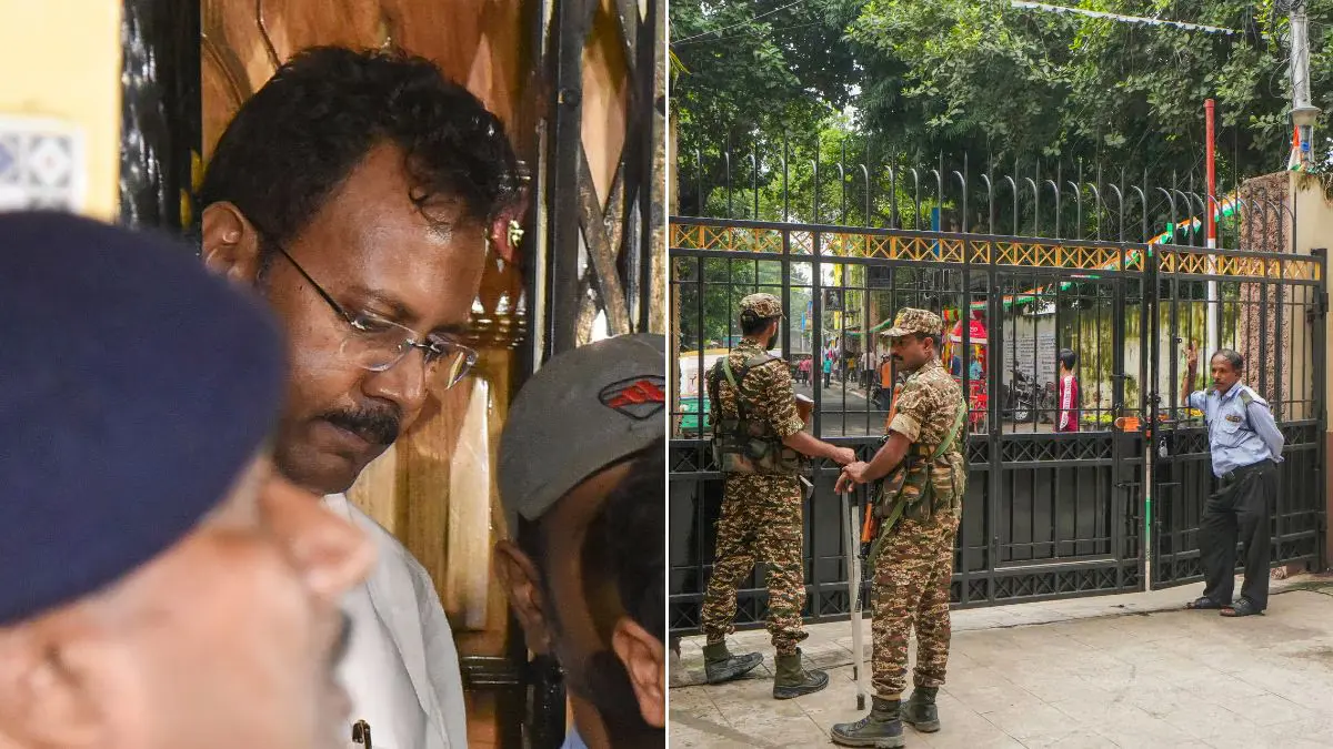 Nizam Palace, fire, Sandip Ghosh, CBI office, reason