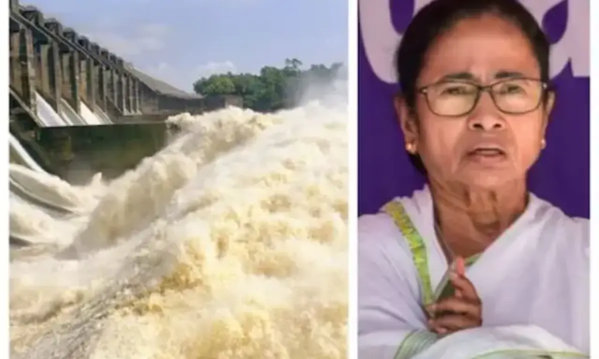 ‬ ‪‎Mamata Banerjee, DVC, slammed, flood situation, warning