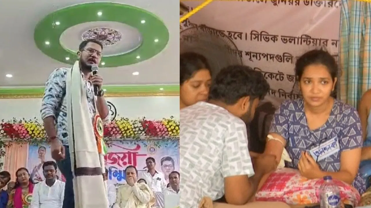 Debangshu Bhattacharya, junior doctors, comparison, maoists, protest, R G Kar Case