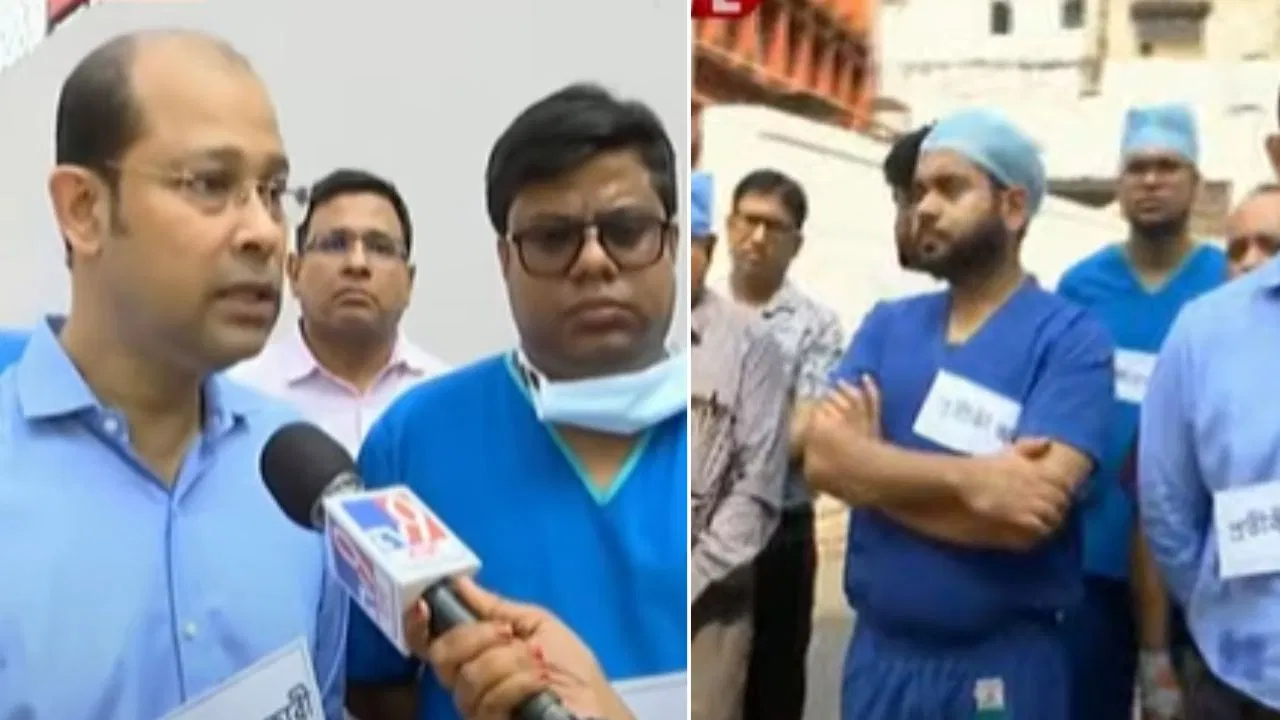 Private Hospitals, cease work, protest, Junior doctors, support, hunger strike , R G Kar Case