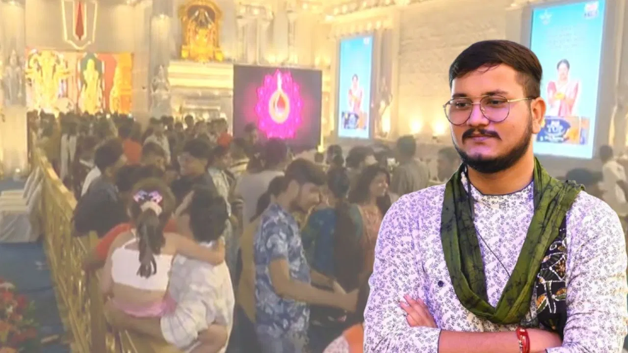 Debangshu Bhattacharya, Festivities, Durga Puja, people, crowd, puja pandals, TMC,
