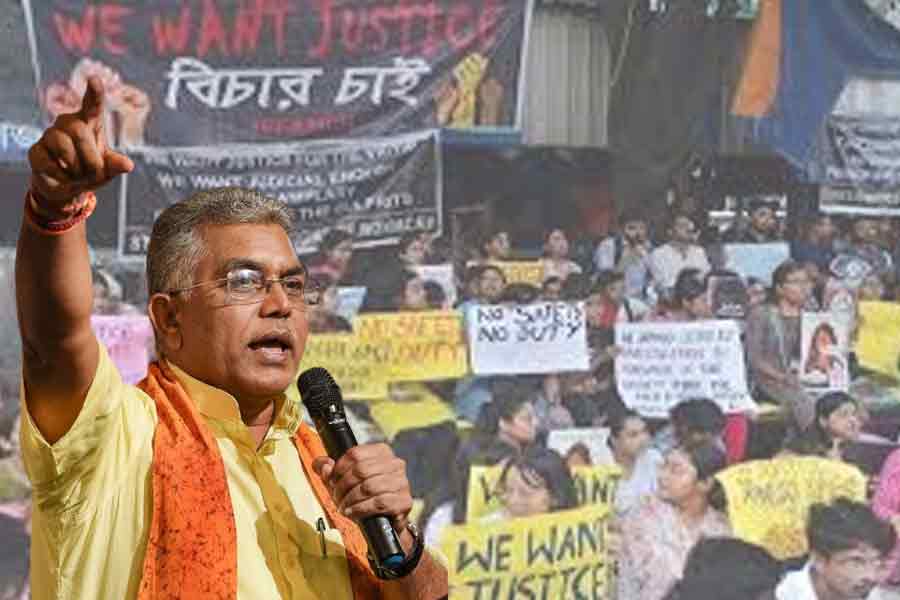 R G Kar Protest, Dilip Ghosh, slammed, CPM, BJP, justice, R G Kar Case