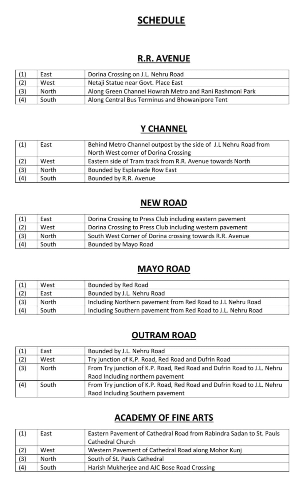 Droho Carnival, Kolkata Police, 163 Act, several roads, junior doctors, Durga Puja carnival, 
