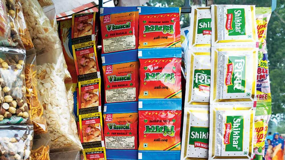 gutkha, tobacco added pan masala, banned, West Bengal, Health Department