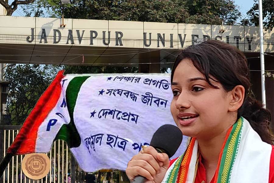 rajanya halder, jadavpur universty, TMCP Unit