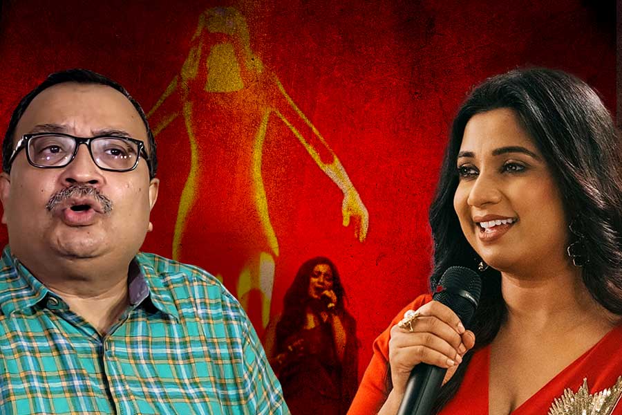 Kunal Ghosh, Shreya Ghoshal, protesting song, praised, R G Kar Case, concert
