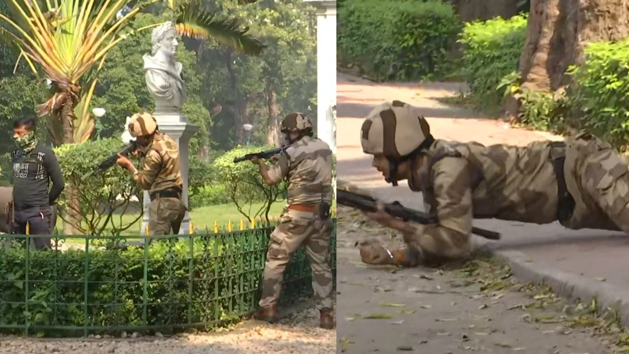 Victoria memorial, terrorist attack, Indian Army, operation, mock drill, rehearse