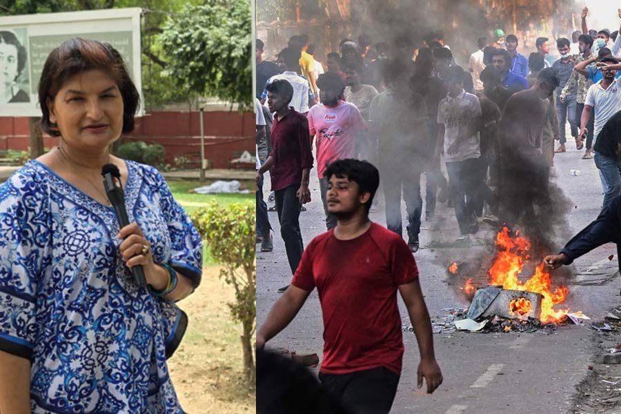 Female Hindu Journalist, Bangladesh, harassment, police, detained, allegation
