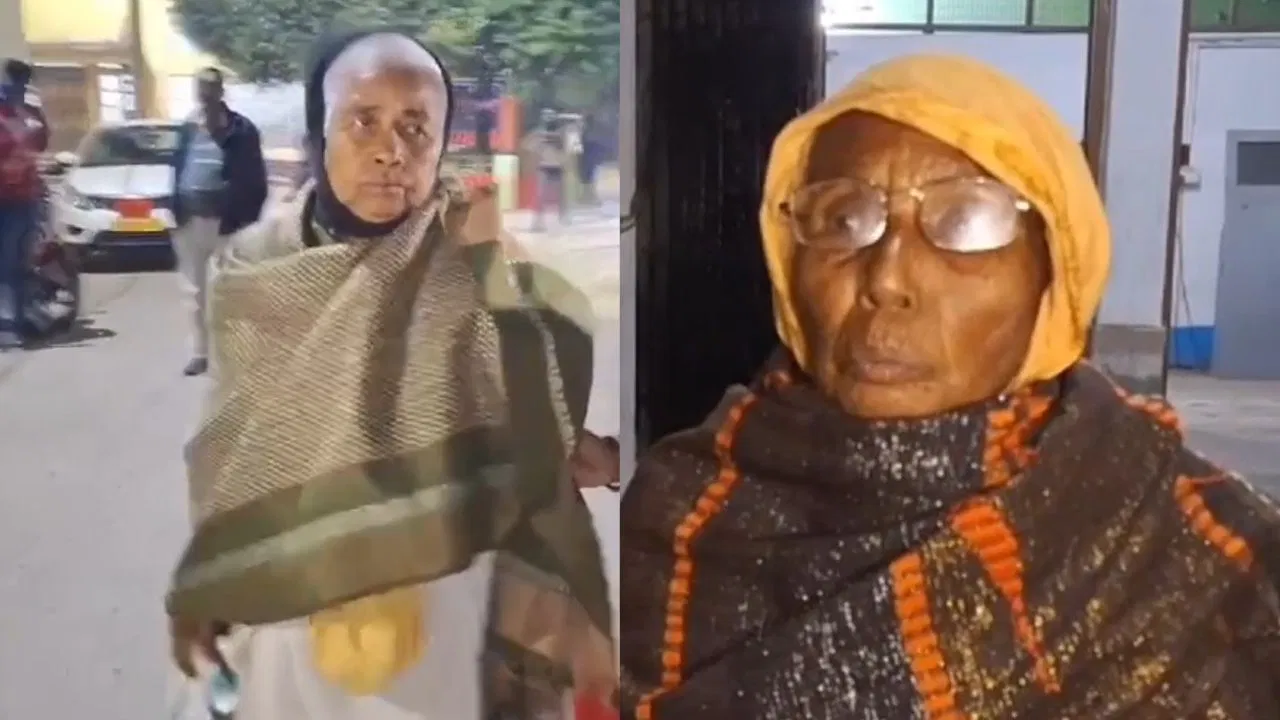 old women, enter India, illegally. trespass, arrest, BSF,