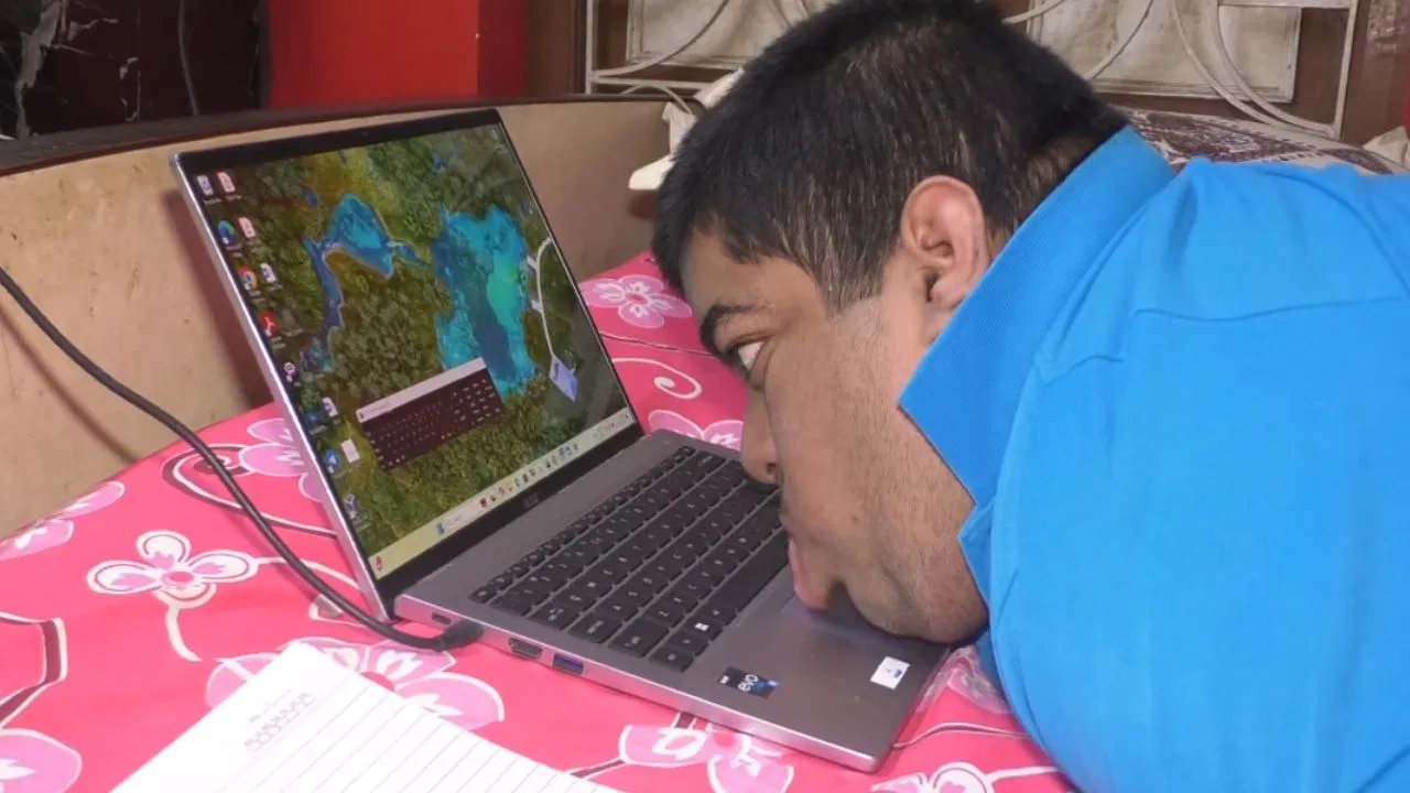 specially abled student, rejected job, high salary, space research, dream, strong minded