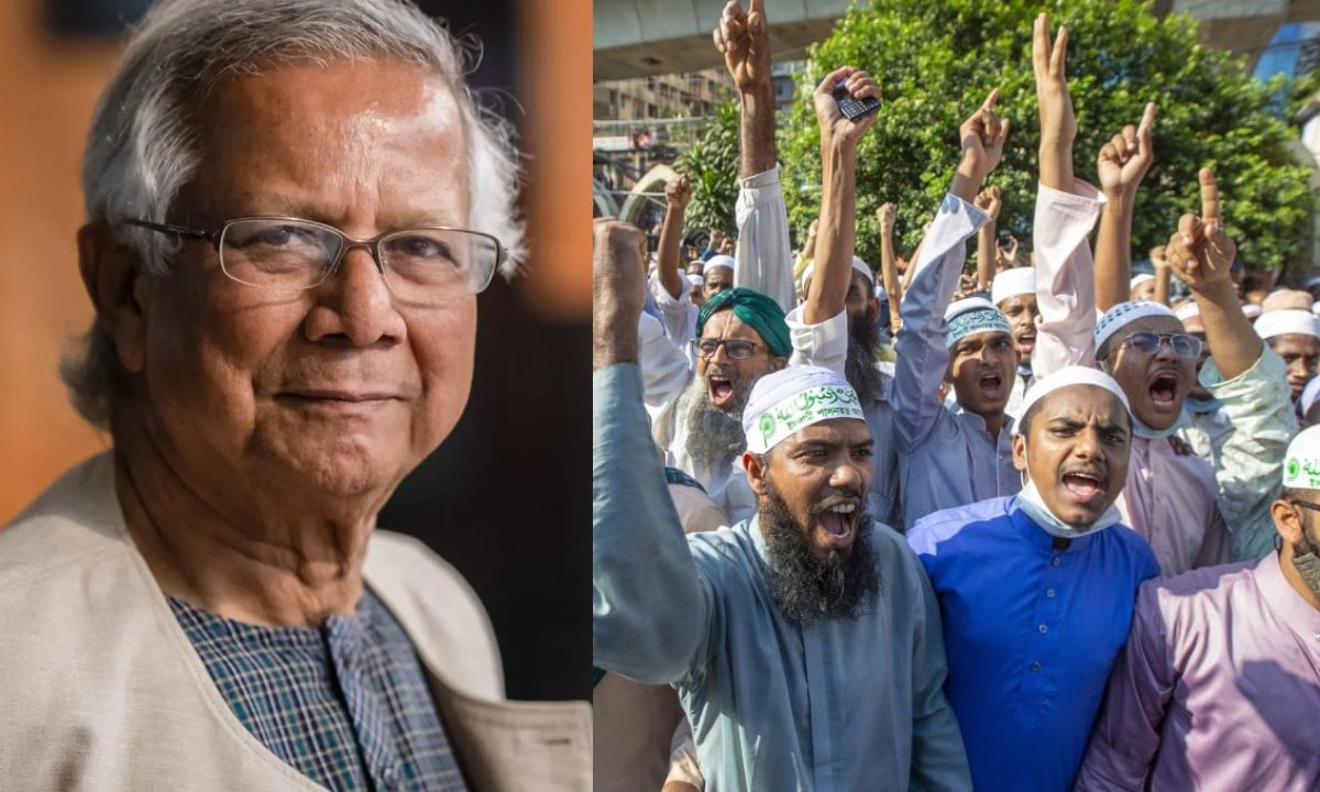 Hindu Violation, Bangladeshi Muslims, protest, Muhammad Yunus, attacked, letter