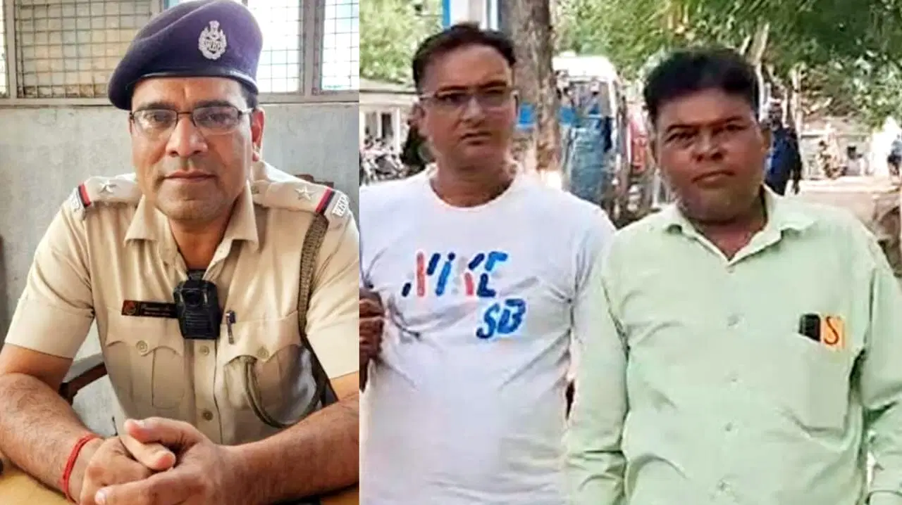 police officer threatened