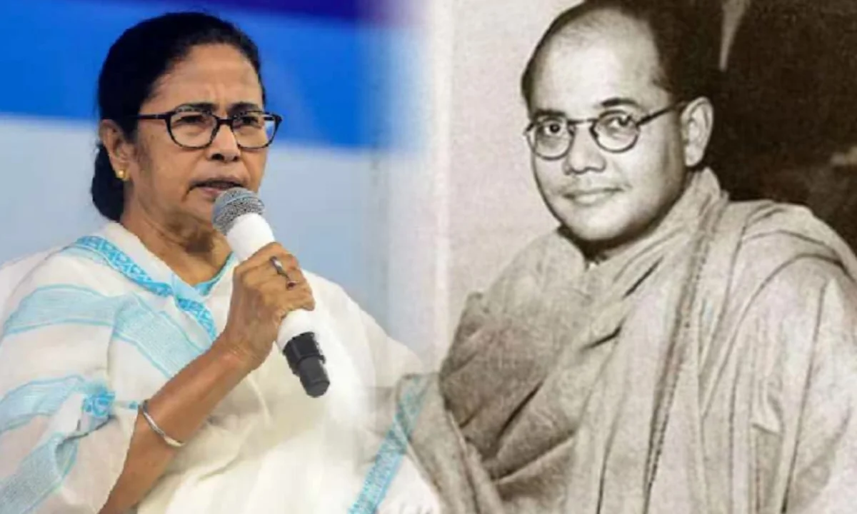 নেতাজি সুভাষচন্দ্র বোস, মমতা ব্যানার্জি, TMC, Netaji Subhas Chandra Bose, Mamata Banerjee
