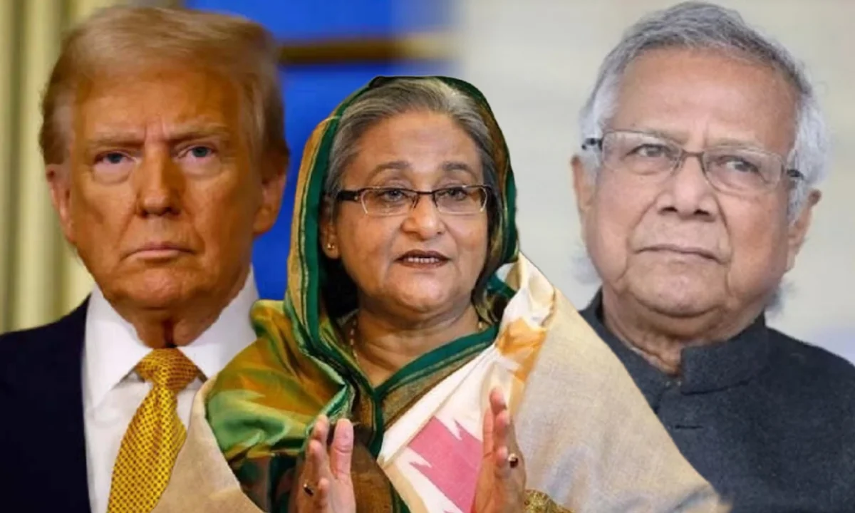 donald trumph, md yunus and sk. haseena