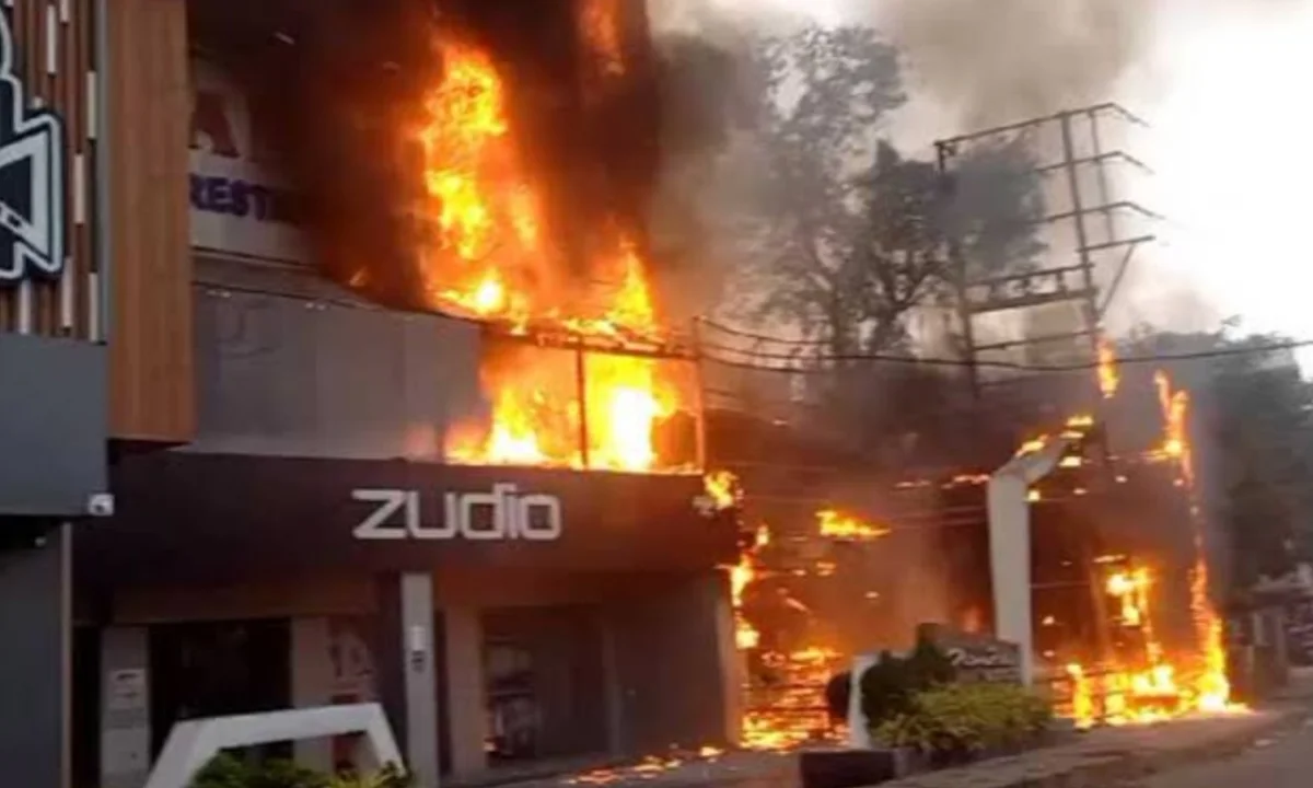 fire in barrackpore