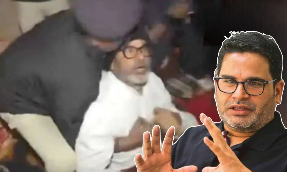 prashant kishor fight with police