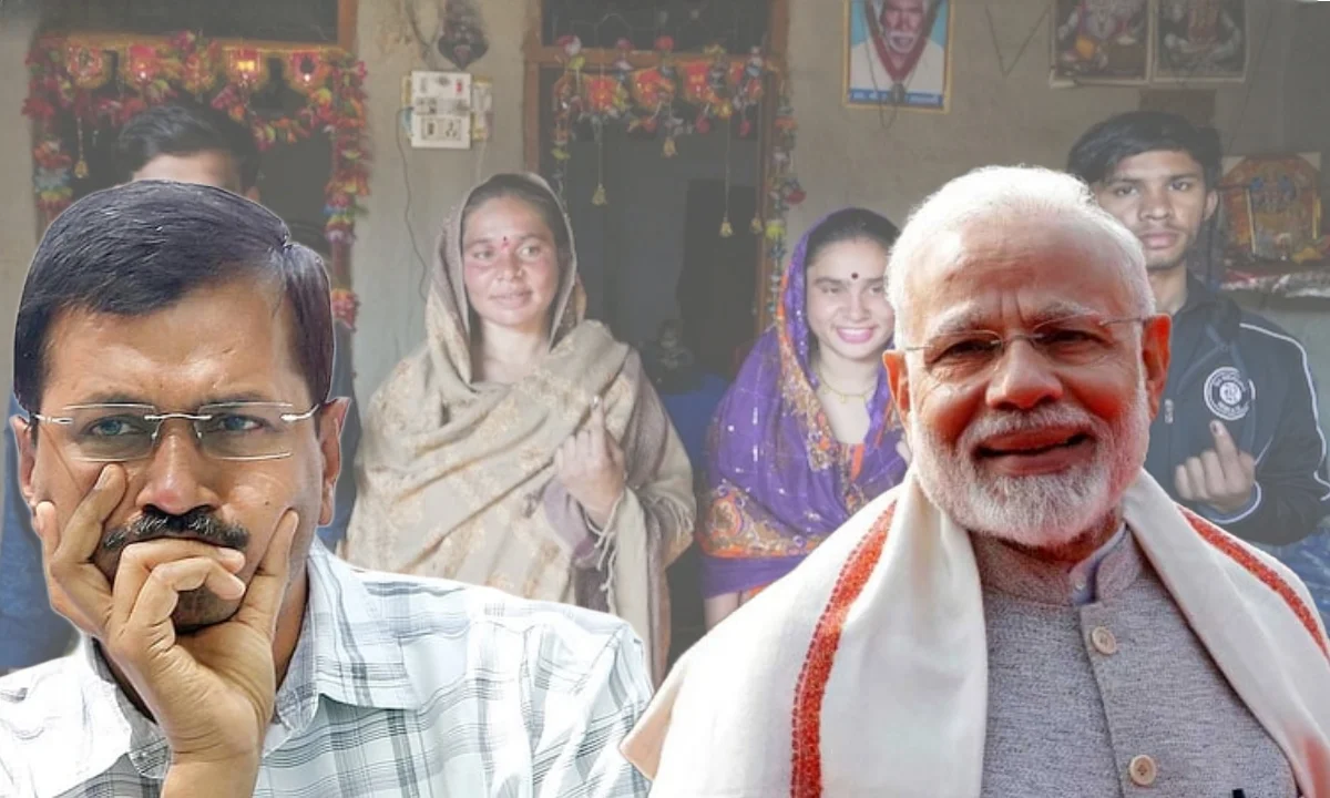 BJP, AAP, Delhi election results