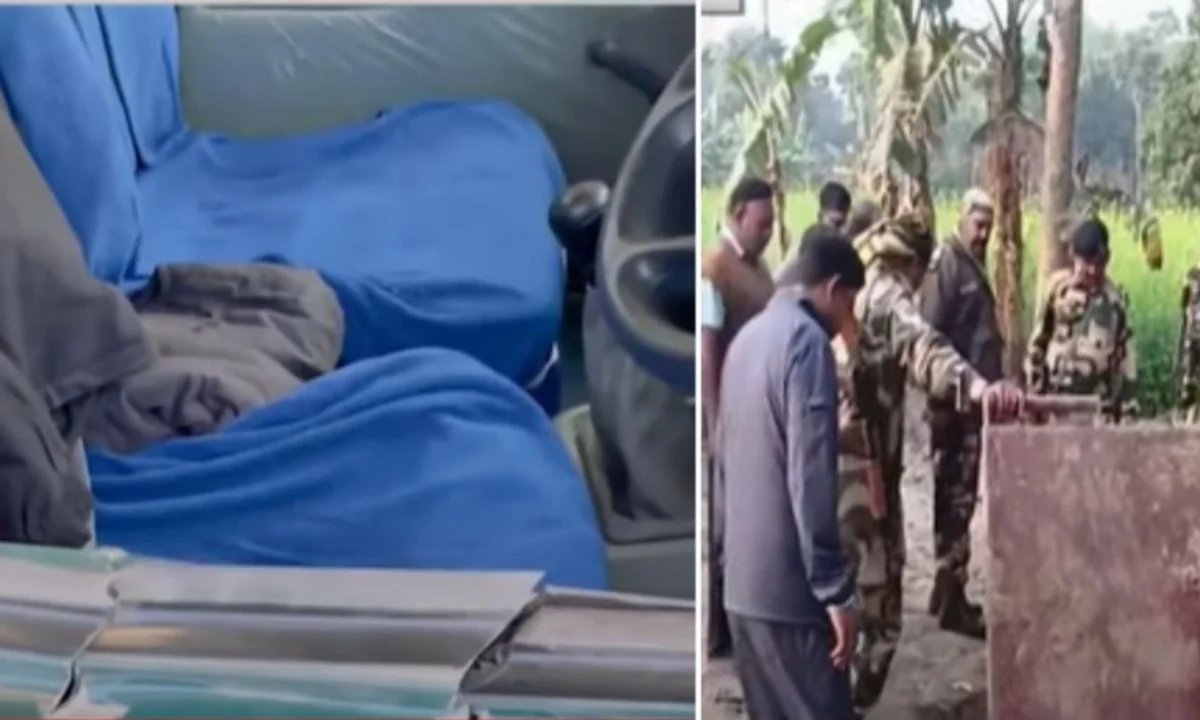 BSF jawans attacked while recovering drugs in Nadia border area