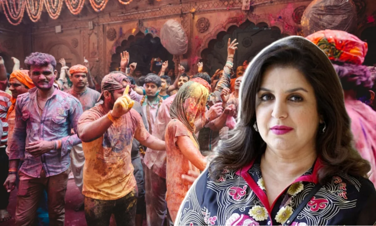 ফারহা খান, Farah Khan, holi festival, দোল উৎসব