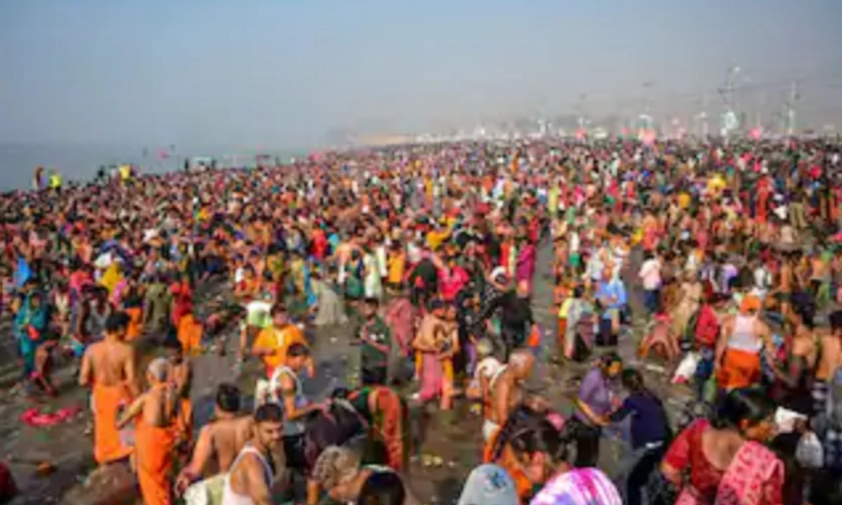 Ganga water in Prayagraj is contaminated with increased bacterial levels