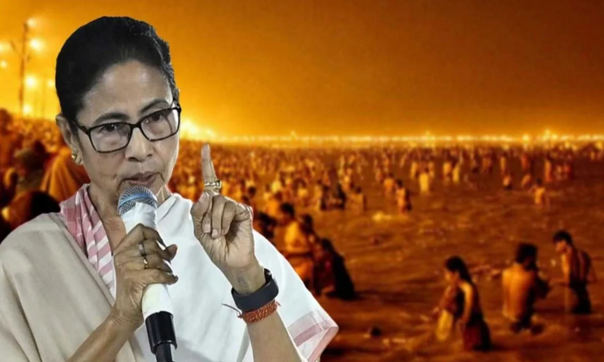 Mamata Banerjee said BJP created hype with money but Mahakumbh caused deaths