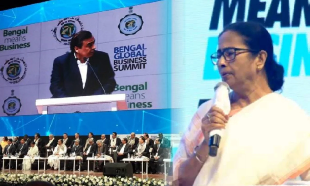মমতা ব্যানার্জি, TMC, মুকেশ আম্বানি, BGBS 2025, BGBS