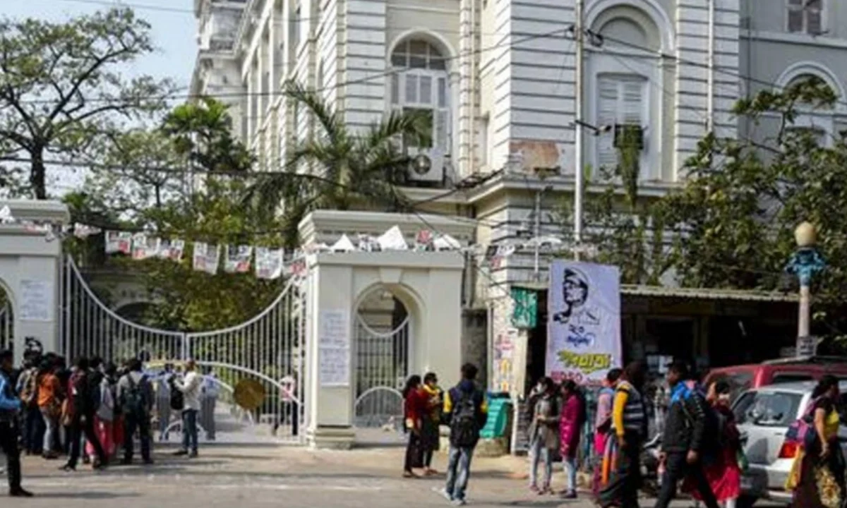 Presidency University students protest after harassment allegations during event