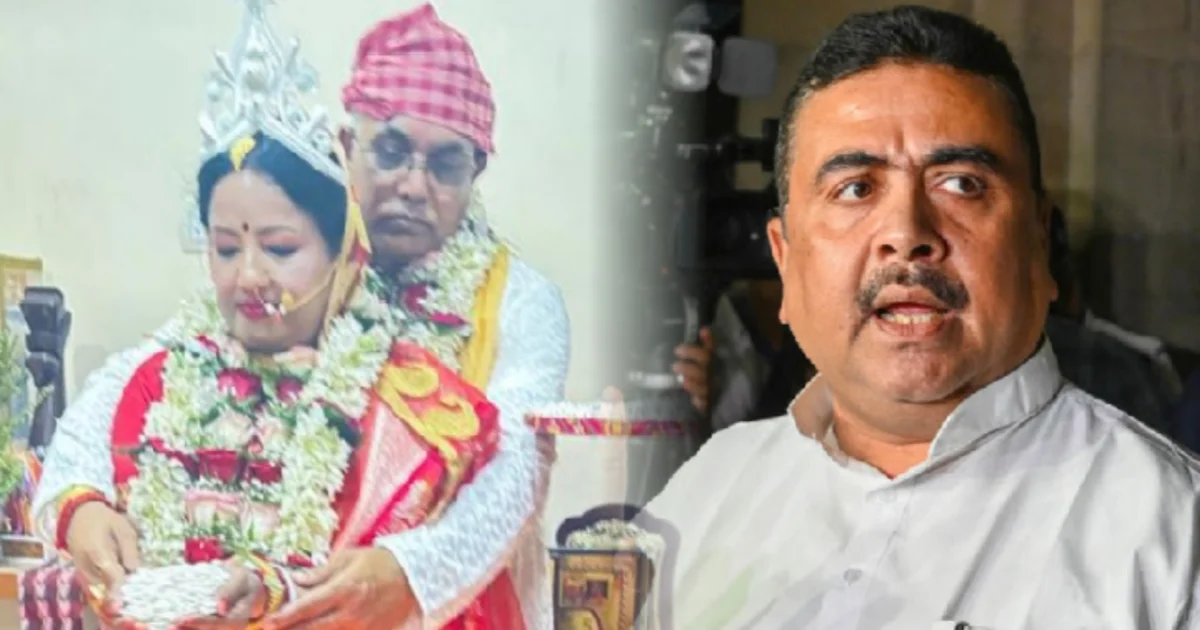 শুভেন্দু অধিকারী, দিলীপ ঘোষ, Dilip Ghosh wedding, Suvendu Adhikari