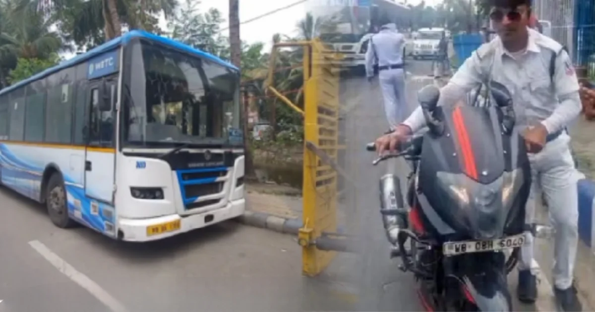 Road accident, motorbike accident, Kolkata, ভিআইপি রোড, এক্সিডেন্ট
