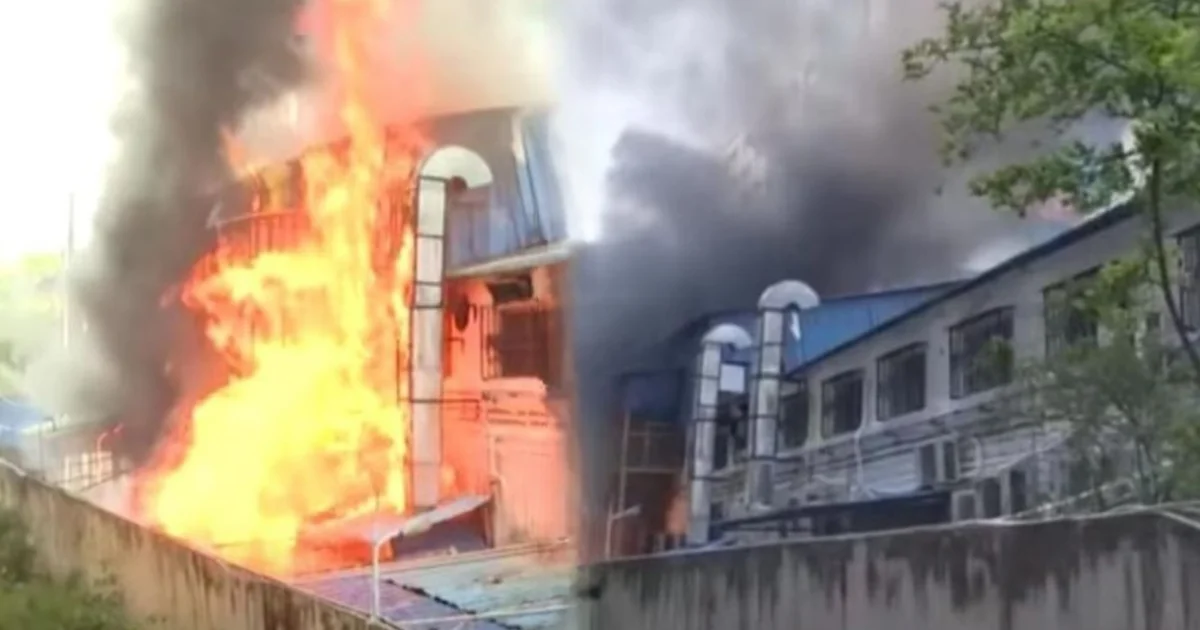 কলকাতা, kolkata, Salt Lake Fire, Kolkata Fire, অগ্নিকাণ্ড