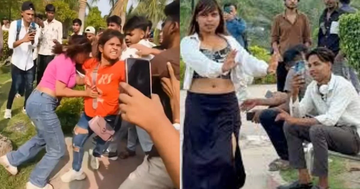 Noida park, নয়ডা, influencer, Viral video, ভাইরাল ভিডিও