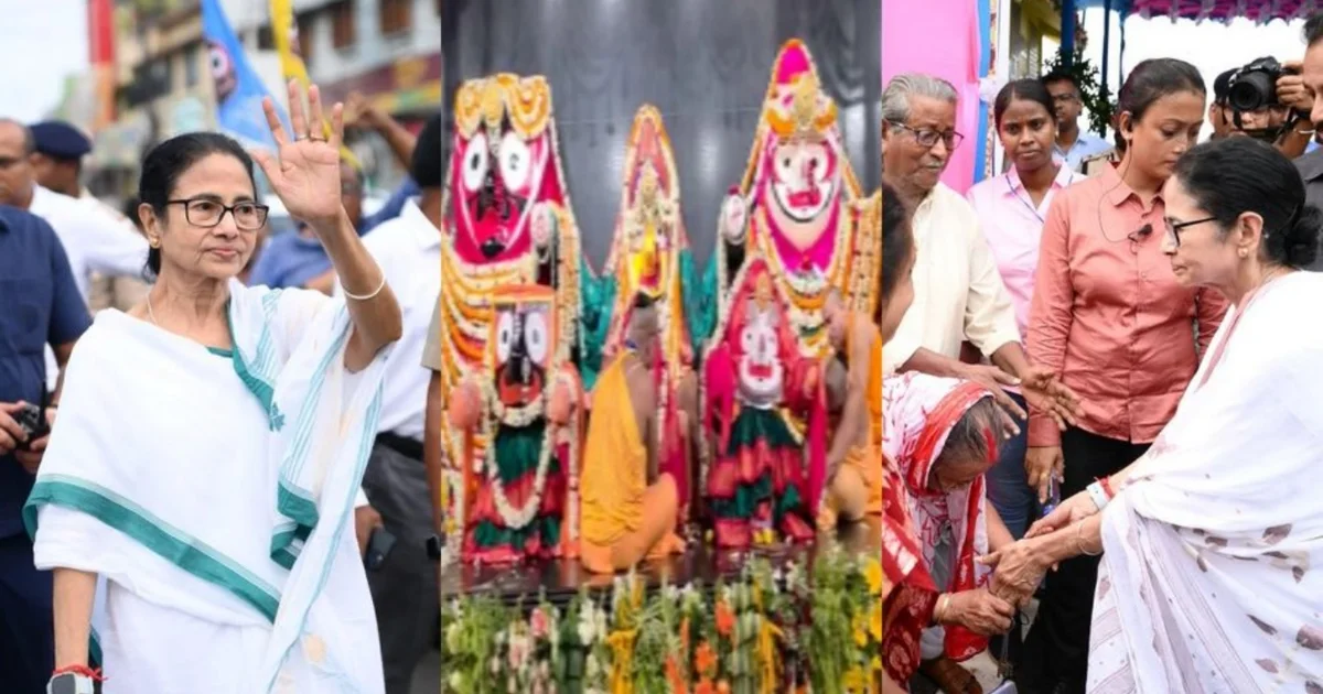 দীঘা জগন্নাথ মন্দির, রথযাত্রা ২০২৫, মমতা ব্যানার্জি, mamata banerjee, rath yatra 2025, Digha