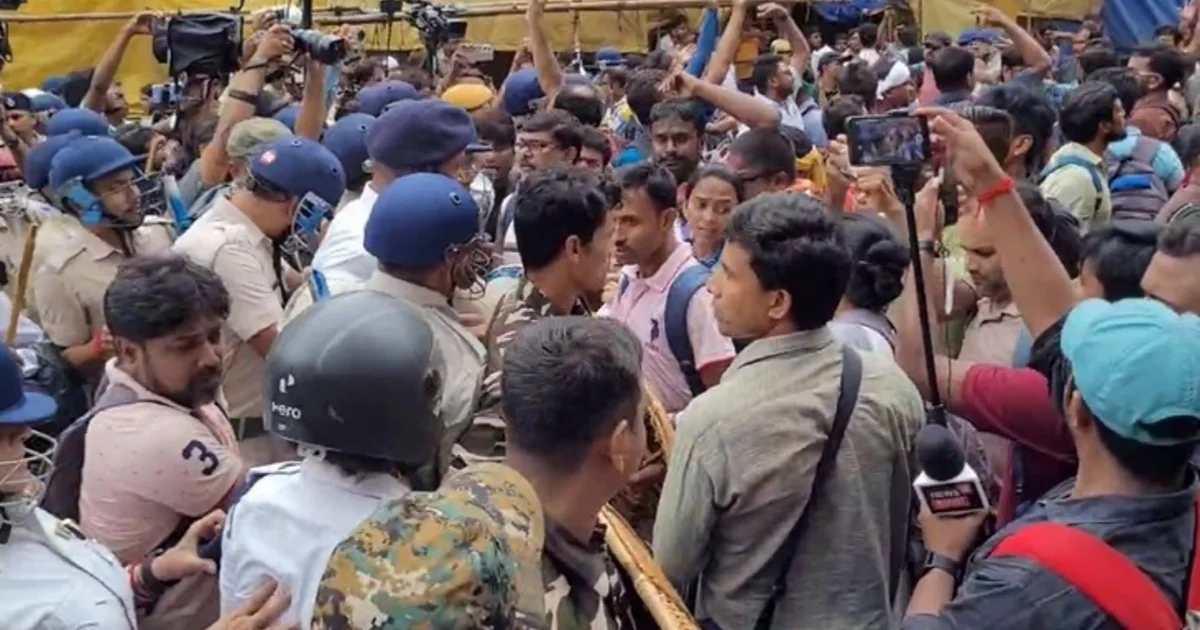 SSC, SSC job deprived, মমতা বন্দ্যোপাধ্যায়, Mamata Banerjee, নবান্ন অভিযান, Nabanna Abhijan, শিক্ষক নিয়োগ দুর্নীতি, Teacher recruitment scam